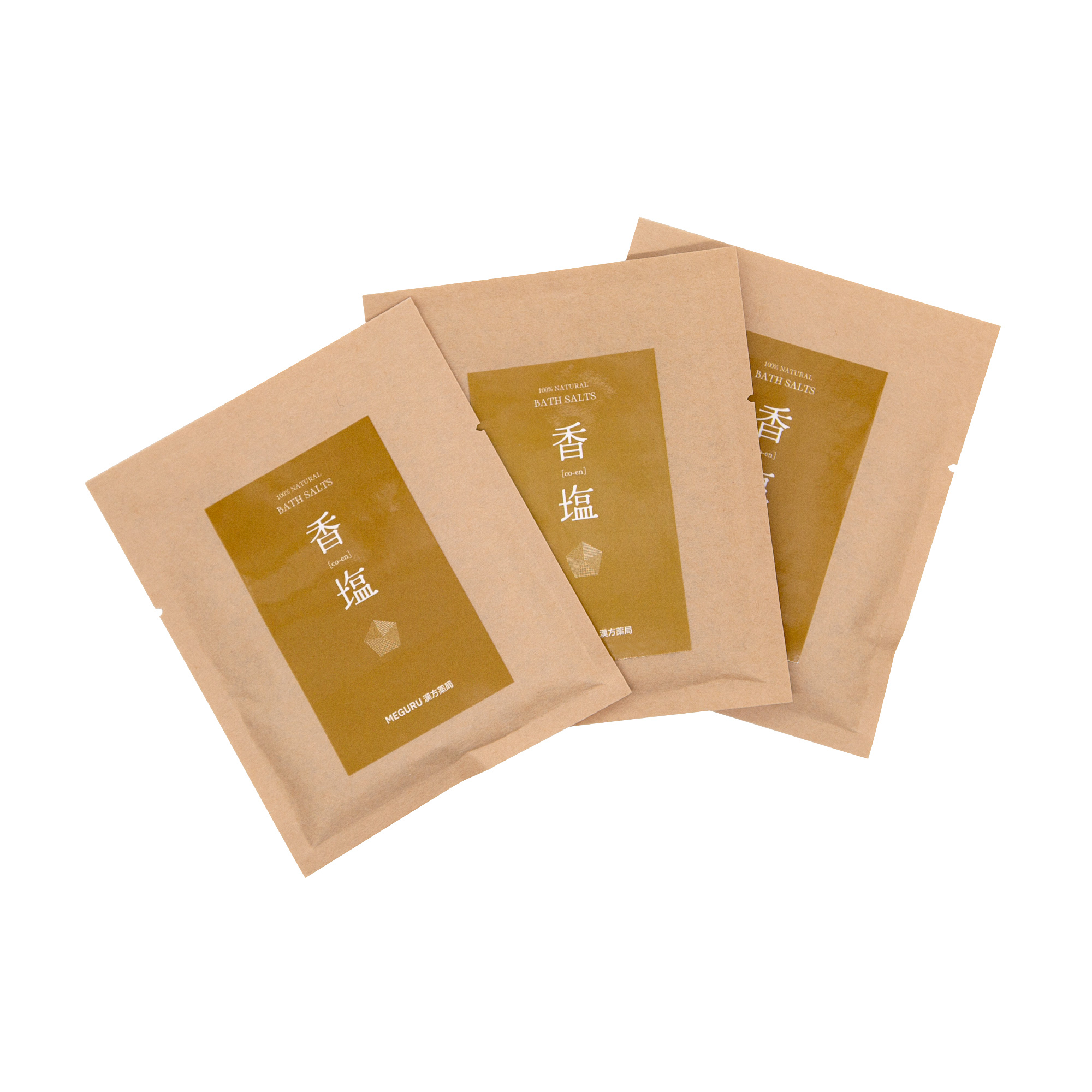  香塩 BATH SALTS３袋入り